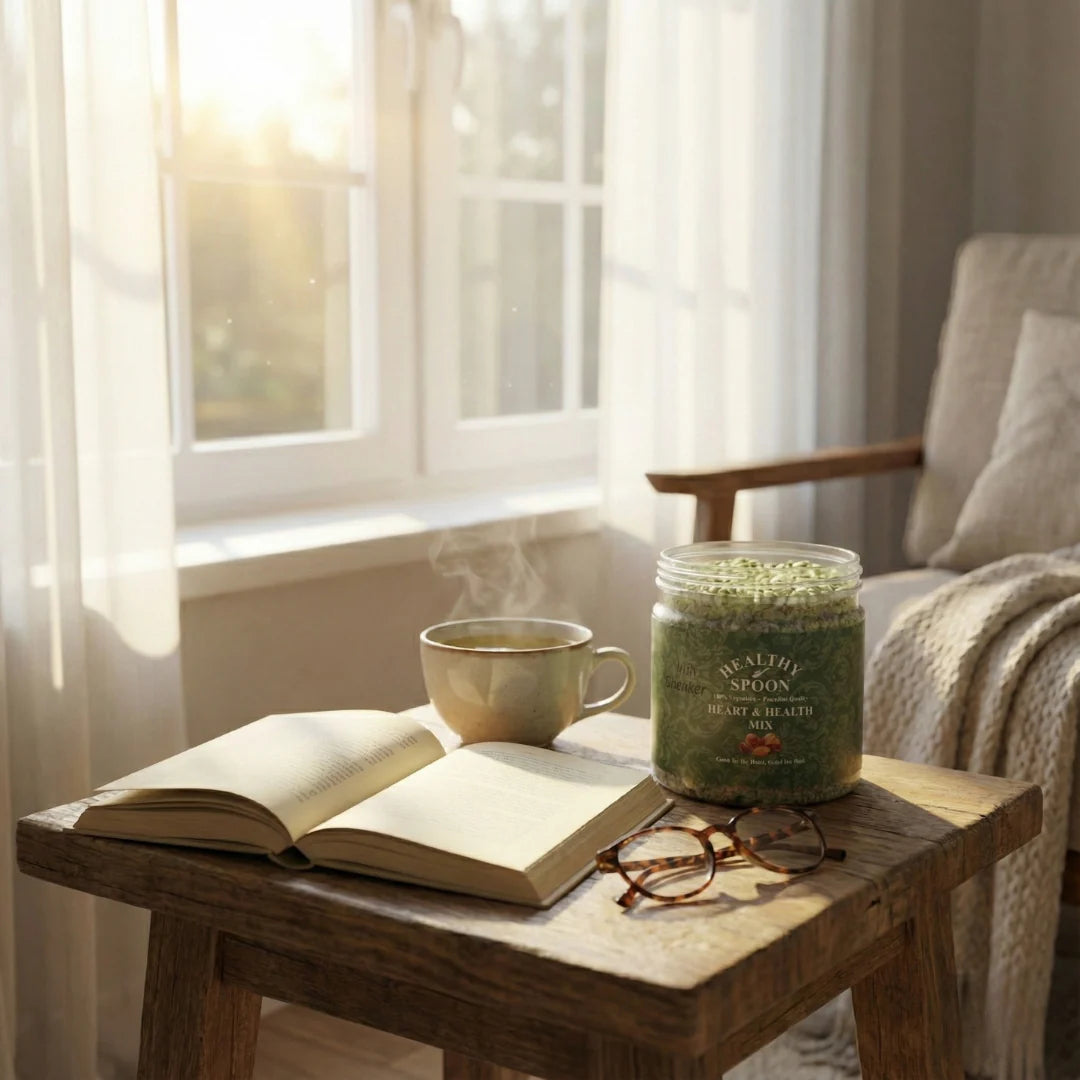 Traditional Panjiri Powder | Nutrition Mix with Almonds, Saffron & Desi Ghee | Energy Boosting Superfood Blend