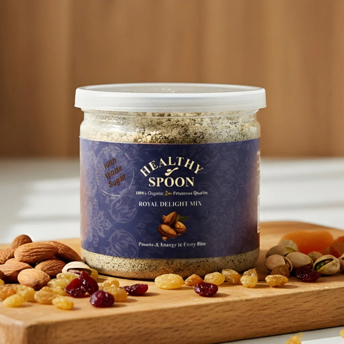 Traditional Panjiri Powder | Nutrition Mix with Almonds, Saffron & Desi Ghee | Energy Boosting Superfood Blend