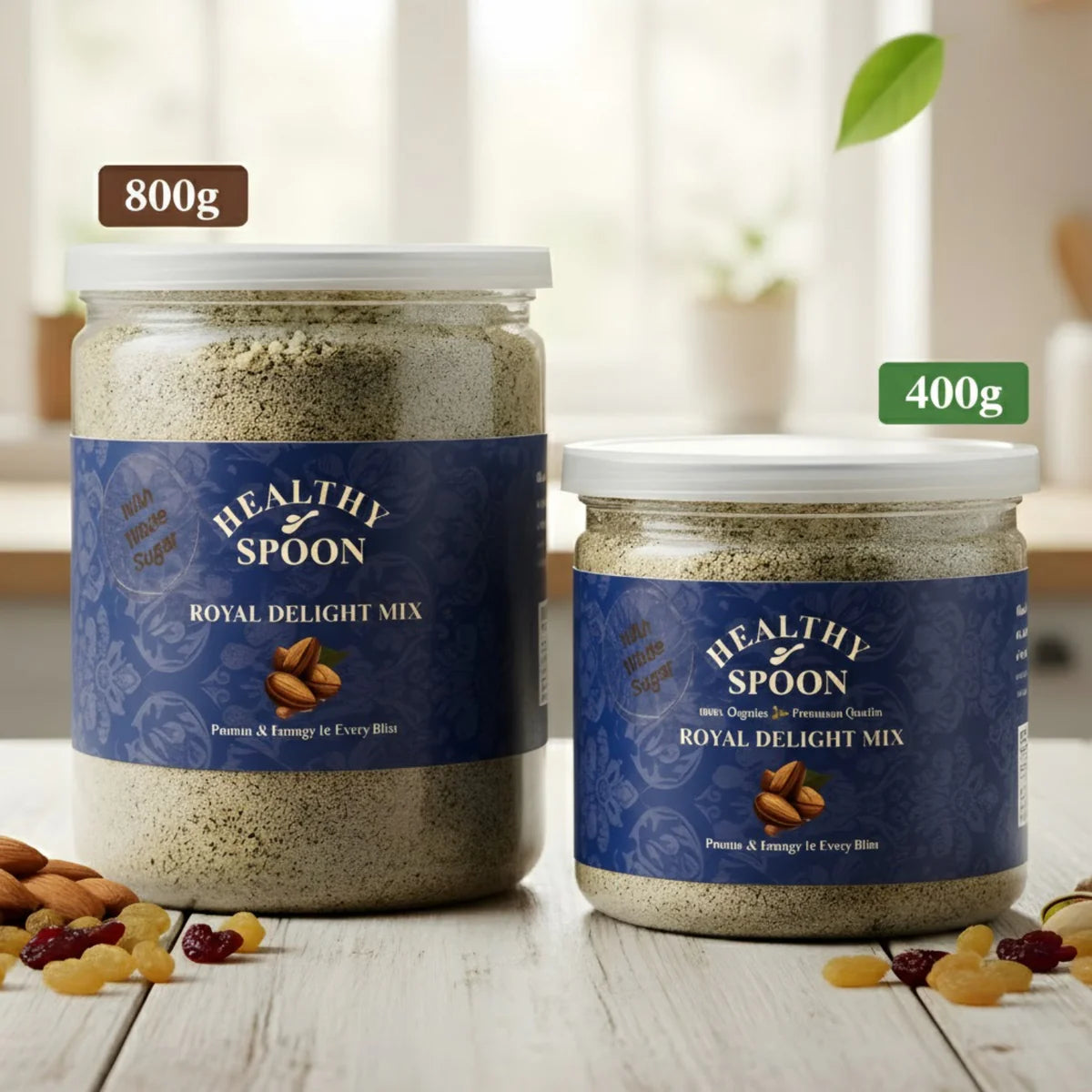 Traditional Panjiri Powder | Nutrition Mix with Almonds, Saffron & Desi Ghee | Energy Boosting Superfood Blend